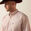 Ariat Mens Nels Classic Fit Shirt Light Brown - 10073520