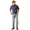 Ariat Mens Nikola Classic Fit Shirt Key Blue - 10073521