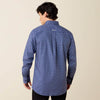 Ariat Mens Nikolas Fitted Long Sleeve Shirt Oceana - 10079259