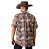Ariat Mens Nova Classic Fit Shirt Blue - 10073522