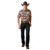 Ariat Mens Nova Classic Fit Shirt Blue - 10073522