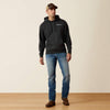 Ariat Mens Official Quality Hoodie Odyssey Grey - 10080584