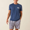 Ariat Mens Outline Shop T-Shirt Navy Heather - 10073961