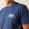Ariat Mens Outline Shop T-Shirt Navy Heather - 10073961