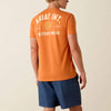Ariat Mens Outline Shop T-Shirt Papaya - 10073959
