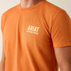 Ariat Mens Outline Shop T-Shirt Papaya - 10073959