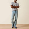 Ariat Mens Outline Shop T-Shirt Pewter - 10073960