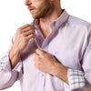 Ariat Mens Oxford Classic Fit Shirt Rhapsody (Lavender) - 10071536