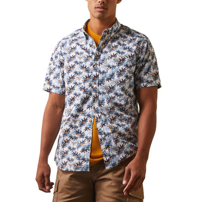 Ariat Mens Palm Waves Modern Fit Shirt