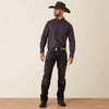 Ariat Mens Parry Classic Fit Shirt Purplavy Paisley Print - 10079288