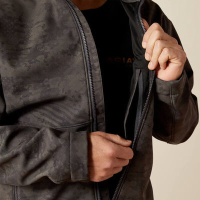 Ariat Mens Patriot Flag Softshell Jacket