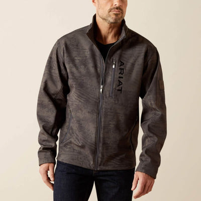 Ariat Mens Patriot Flag Softshell Jacket Phantom - 10062592