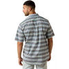 Ariat Mens Pauline Classic Fit Short Sleeve Shirt Blue - 10071732
