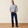 Ariat Mens Perez Classic Fit Shirt White Geometric Print - 10079422