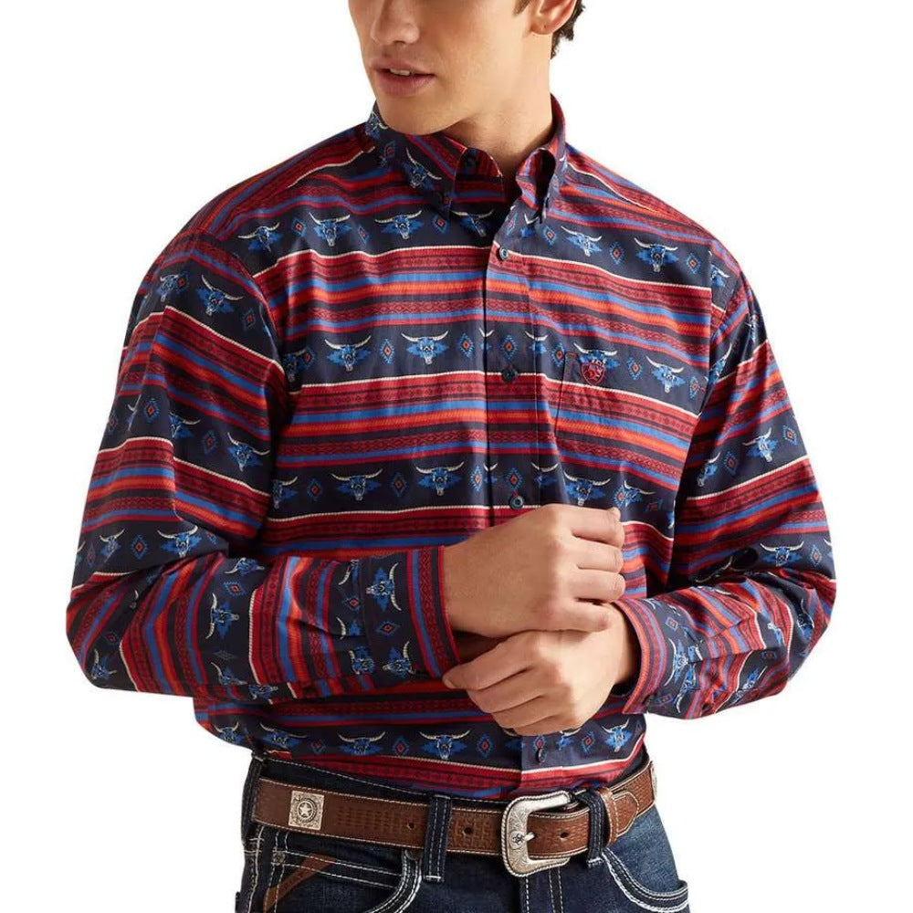 Ariat Mens Pike Southwestern Print Shirt