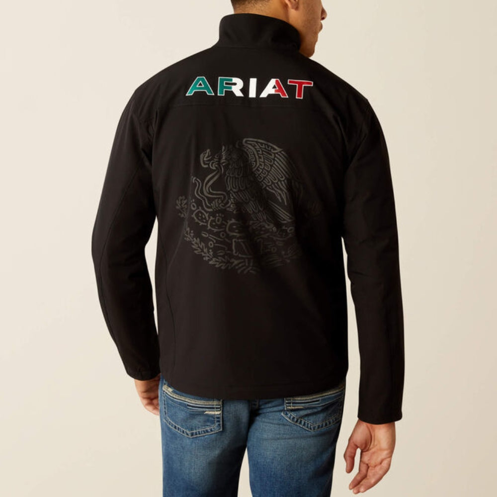 Ariat Mens Pioneer Stretch Shell Mexico Jacket