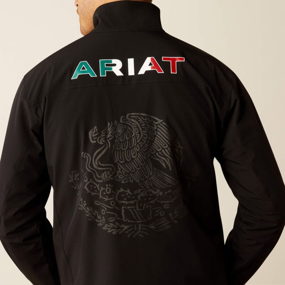 Ariat Mens Pioneer Stretch Shell Mexico Jacket