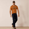 Ariat Mens Pitted Logo T-Shirt Adobe - 10080700