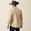 Ariat Mens Plowden Snap Shirt Bombay Brown - 10080742