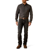 Ariat Mens Pompey Black Print Shirt