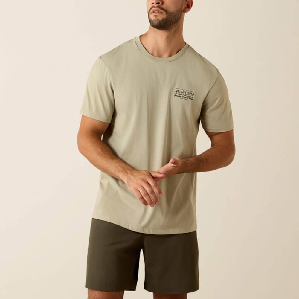 Ariat Mens Porcupine Posse Classic Fit T-Shirt ELM - 10071196