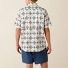 Ariat Mens Printed VentTEK Classic Fit Shirt Off White - 10071056