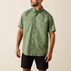 Ariat Mens Printed VentTEK Outbound Shirt Green - 10071053