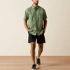 Ariat Mens Printed VentTEK Outbound Shirt Green - 10071053