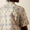 Ariat Mens Printed VentTEK Outbound Shirt Moonbeam - 10071049