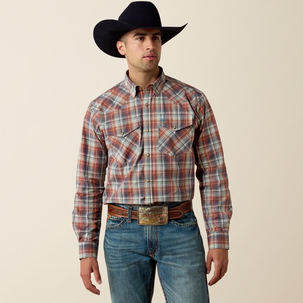 Ariat Mens Pro Series Ames Classic Fit Snap Shirt - 10080648
