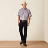 Ariat Mens Pro Series Brodie Classic Fit Shirt White Multi Plaid - 10073605