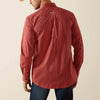 Ariat Mens Pro Series Carlton Fitted Shirt Red