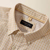 Ariat Mens Pro Series Darius Classic Fit Shirt Pebble Small Plaid - 10080505