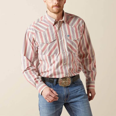 Ariat Mens Pro Series Flynn Shirt Cream - 10065783