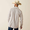Ariat Mens Pro Series Frasier Fitted Snap Shirt Roasted Cashew Stripe - 10073619