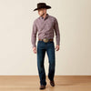 Ariat Mens Pro Series Jarvis Classic Fit Shirt Blue Night - 10079532