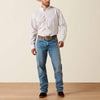 Ariat Mens Pro Series Jason Classic Fit Shirt White Plaid - 10071586