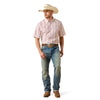 Ariat Mens Pro Series Neil Shirt Key Blue Stripe - 10073597