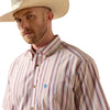 Ariat Mens Pro Series Neil Shirt Key Blue Stripe - 10073597