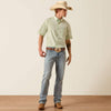 Ariat Mens Pro Series Neko Classic Fit Shirt Green - 10073600