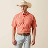 Ariat Mens Pro Series Nicolas Classic Fit Shirt Orange - 10073598