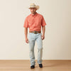 Ariat Mens Pro Series Nicolas Classic Fit Shirt Orange - 10073598