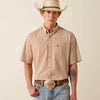 Ariat Mens Pro Series Niles Classic Fit Shirt Light Brown - 10073609