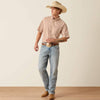 Ariat Mens Pro Series Niles Classic Fit Shirt Light Brown - 10073609