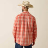 Ariat Mens Pro Series Noble Classic Fit Shirt Orange - 10073561