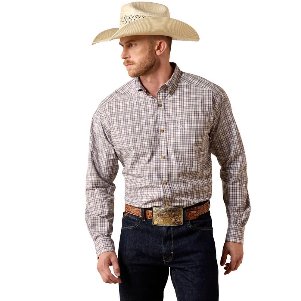 Ariat Mens Pro Series Sevyn Shirt Purple Moon - 10073566