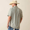 Ariat Mens Pro Series Shane Classic Fit Shirt Loden Frost Plaid - 10073607