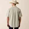 Ariat Mens Pro Series Stevie Classic Fit Shirt White Multi Stripe - 10073567