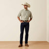 Ariat Mens Pro Series Stevie Classic Fit Shirt White Multi Stripe - 10073567