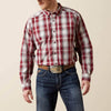 Ariat Mens Pro Series Tillman Shirt Dark Red - 10065859